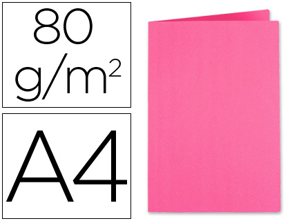 Subcarpeta papel Exacompta A4 fucsia 80 g/m²